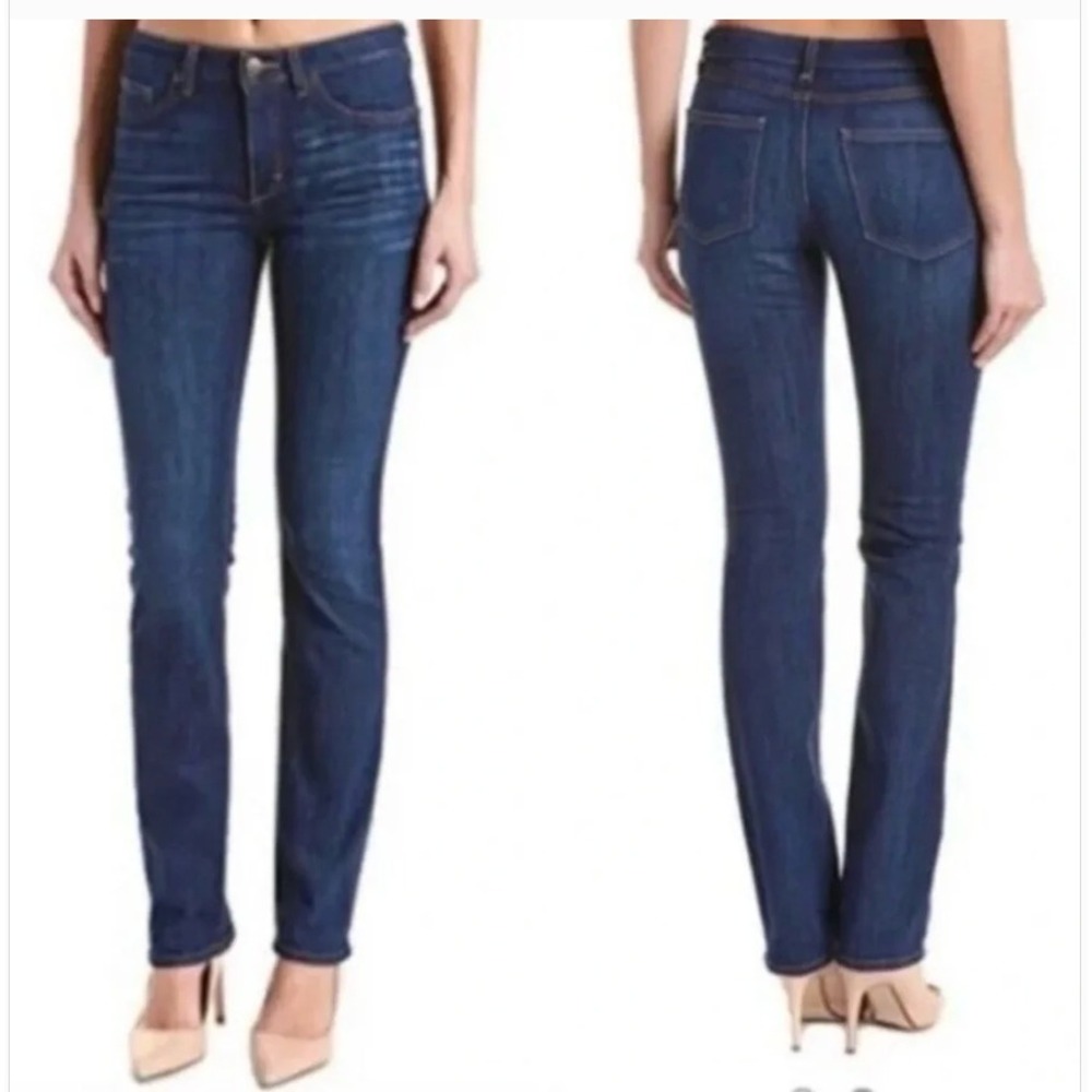 Spanx The Slim-X Straight Leg Jeans‎ Dark Wash Denim Size 29 Classic Denim